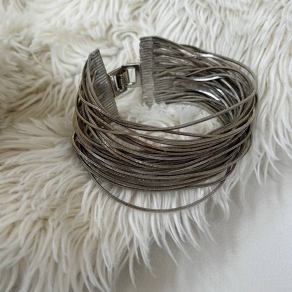 Nordstrom Jewelry - Nordstrom Multiple Silver Chain Bracelet